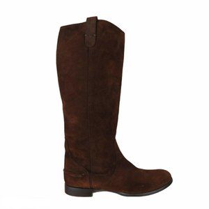 Madewell 1937 Tall Brown Suede Riding Boots